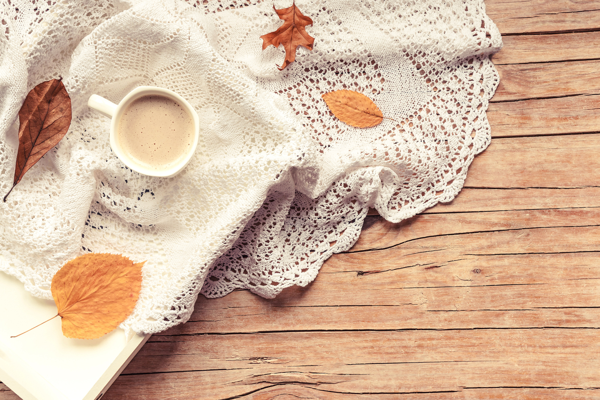 Fall Coffee Flatlay